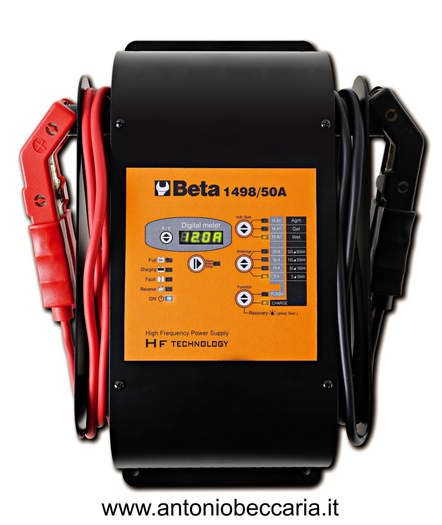 014980050 1498-50A Caricabatterie elettronico 12V multifunzione