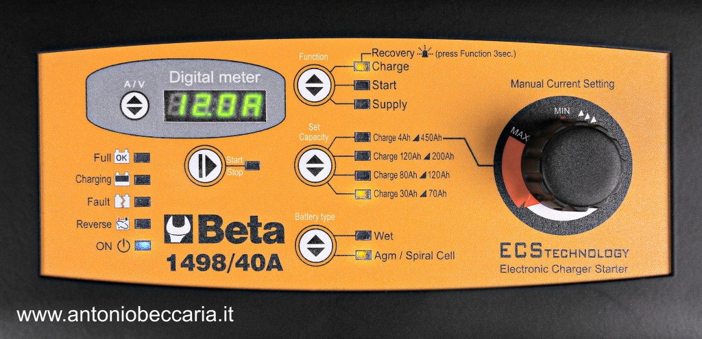 149840A 014980140 149840A Beta ​Caricabatterie avviatore multifunzione 12-24V carrellato 1